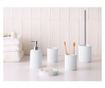5 darabos fürdőszobai kiegészítő szett CAMANA Fehér thumbnail 1