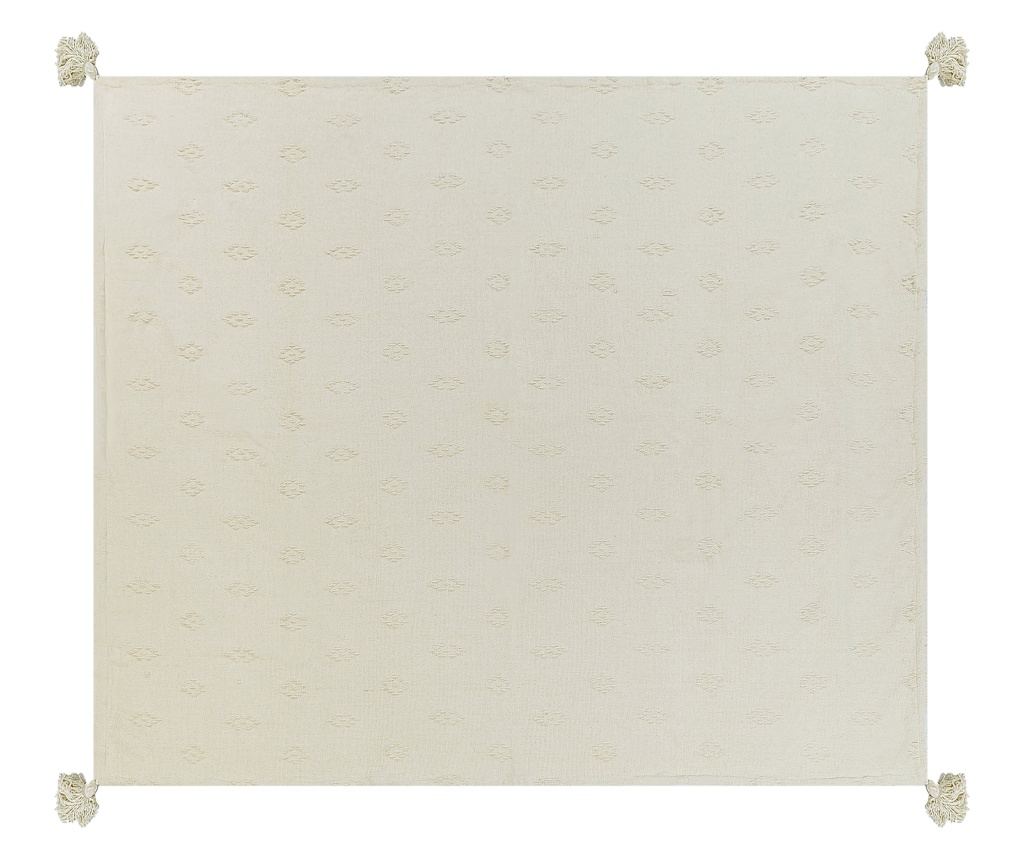 Ágytakaró KAZY Pamut 220 x 240 cm Bézs - 4