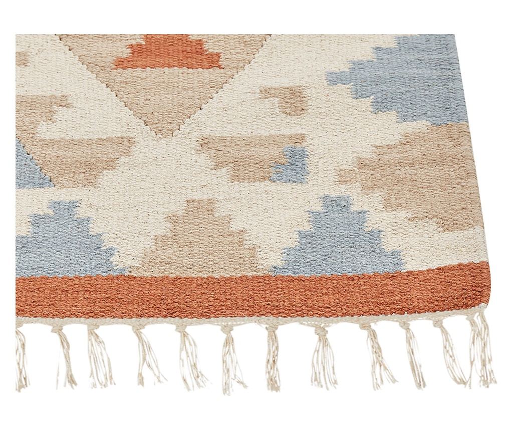 Szőnyeg DILIJAN Színes 80 x 300 cm Pamut Kilim - 6