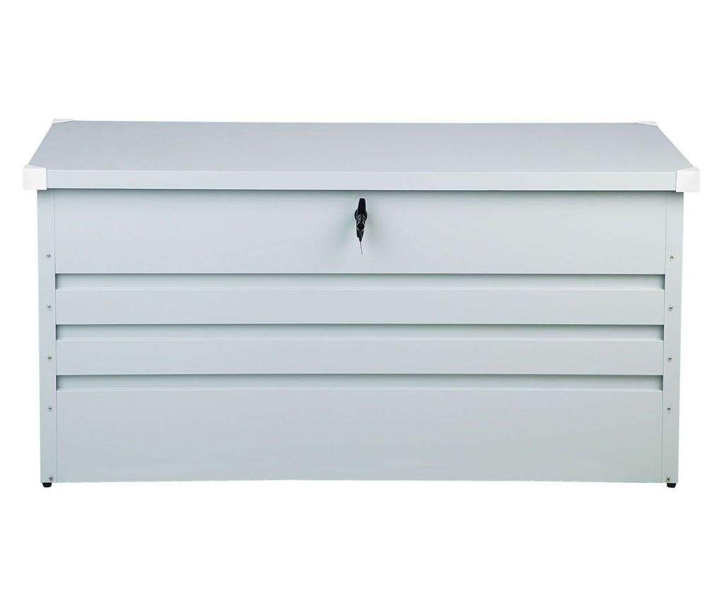 Párnatartó láda CEBROSA 132 cm 62 cm Világosszürke - 5