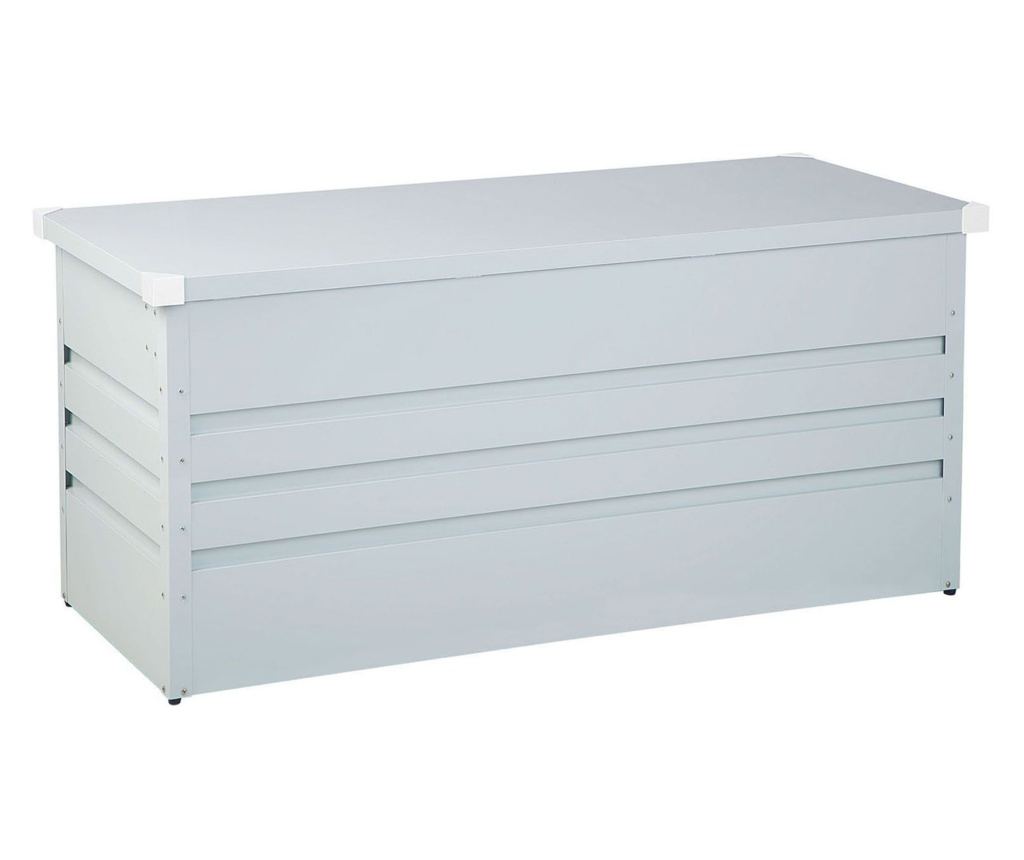 Párnatartó láda CEBROSA 132 cm 62 cm Világosszürke - 6