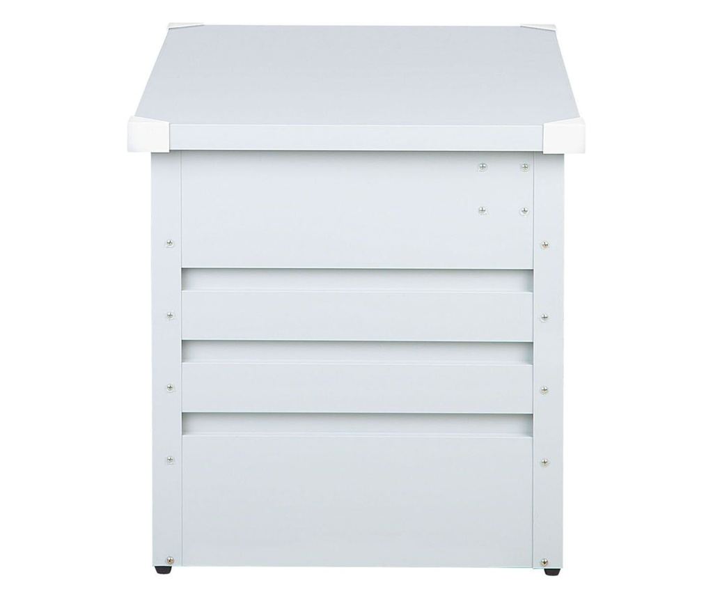 Párnatartó láda CEBROSA 132 cm 62 cm Világosszürke - 7