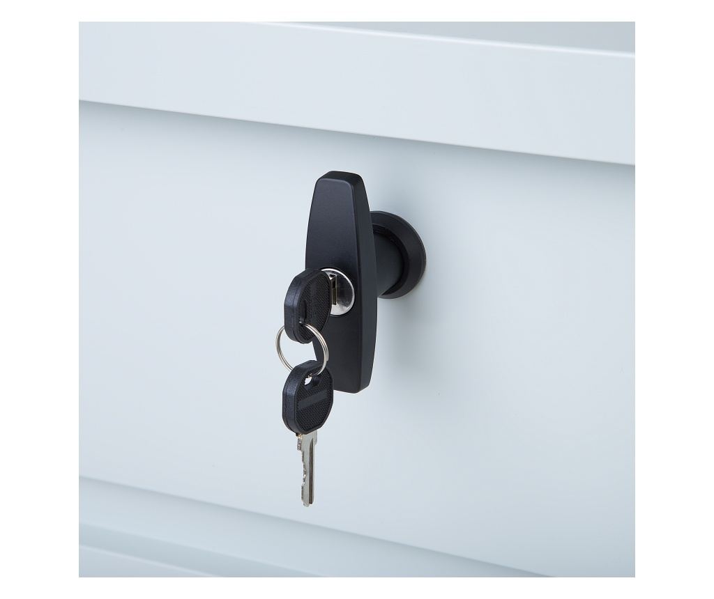 Párnatartó láda CEBROSA 132 cm 62 cm Világosszürke - 11