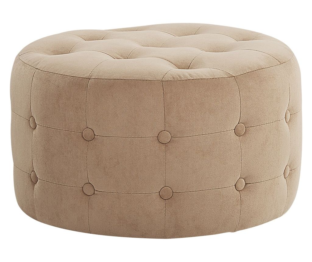 Puff TAMPA Bársony Homokbézs - 2