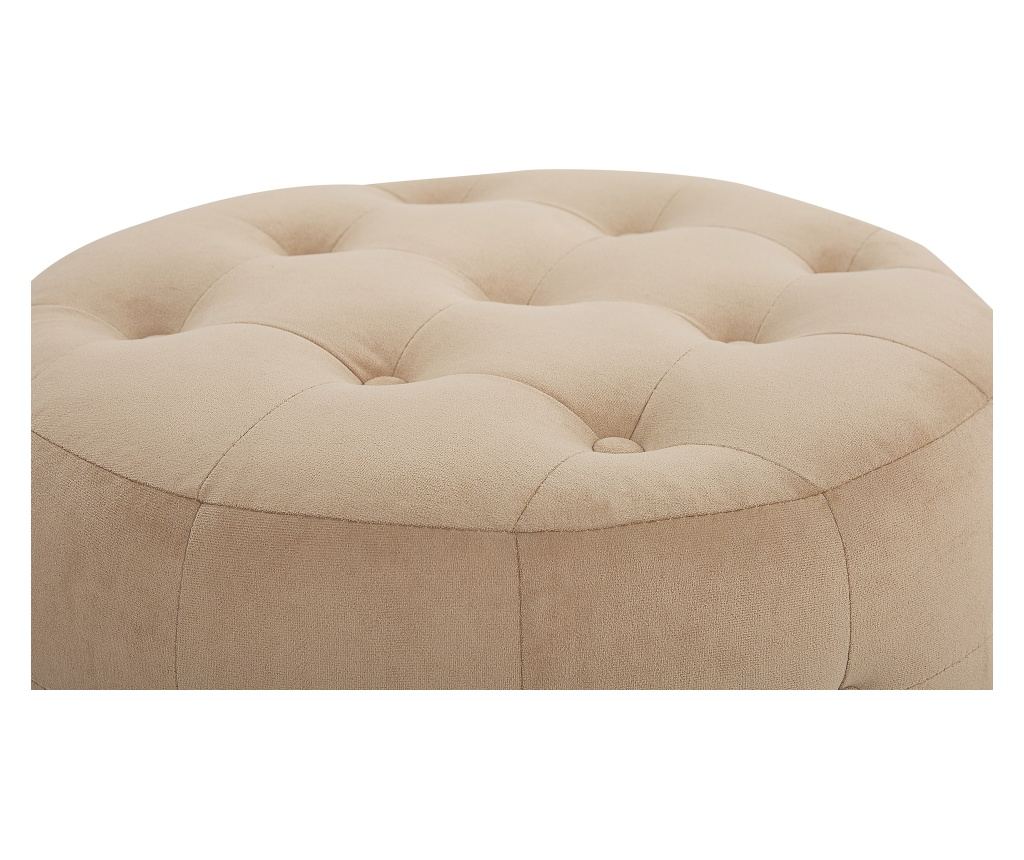 Puff TAMPA Bársony Homokbézs - 4