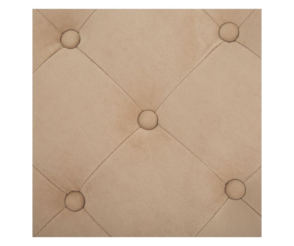 Puff TAMPA Bársony Homokbézs - 6