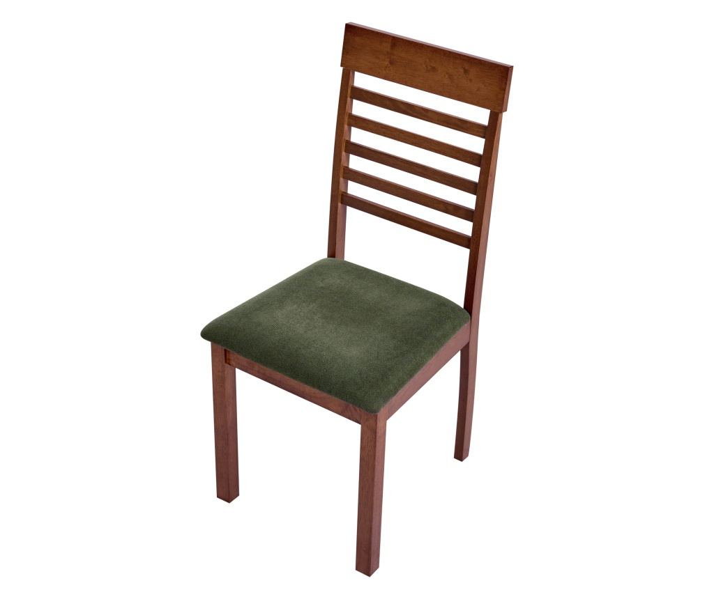 Étkezőszék kétdarabos szettben ORTLEY Keményfa Világosbarna/ Zöld - 7