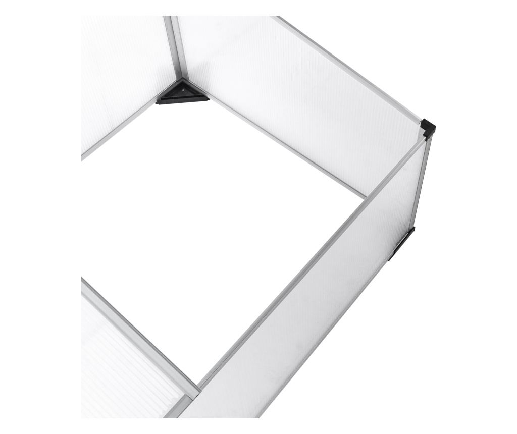 Kerti üvegház SERIFOS Ezüst 60 cm - 8