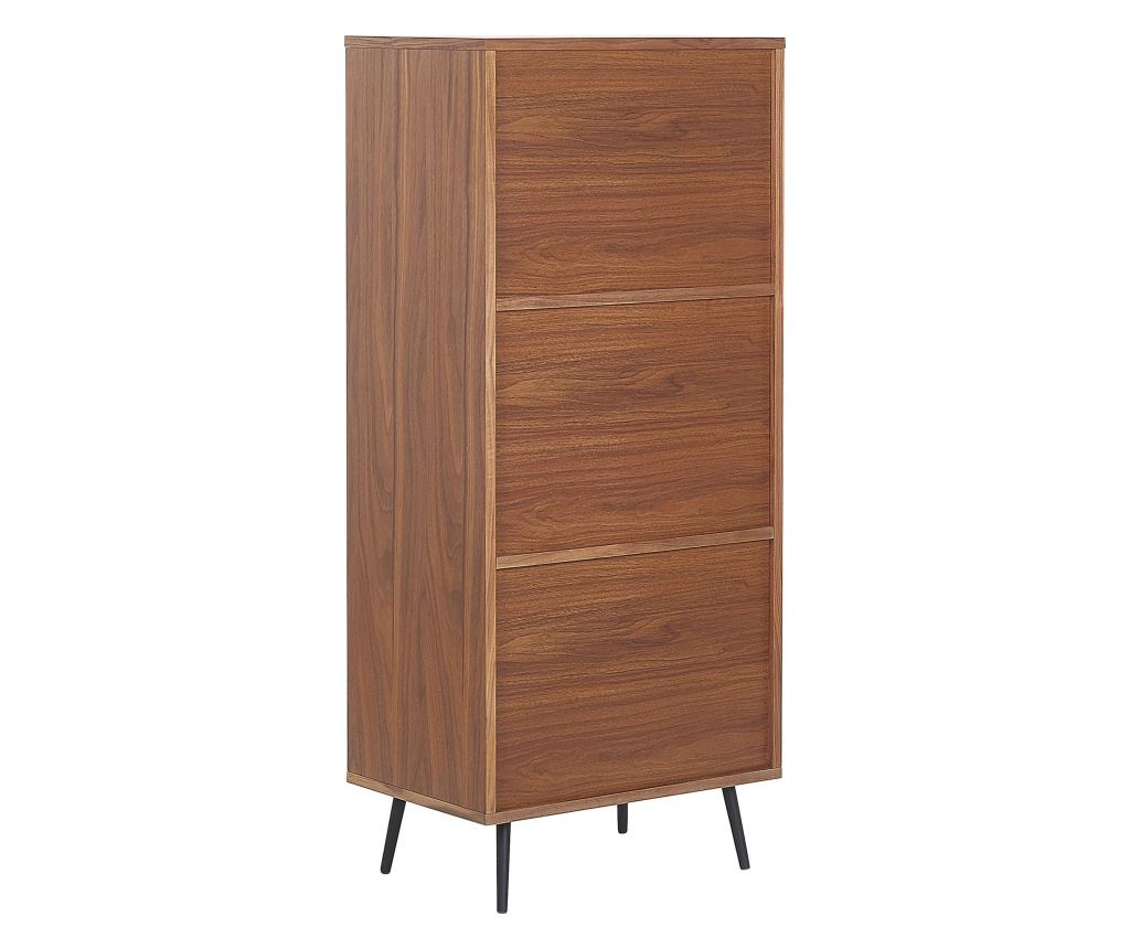 Polcrendszer RICHMOND 139 cm Sötét diófa - 6