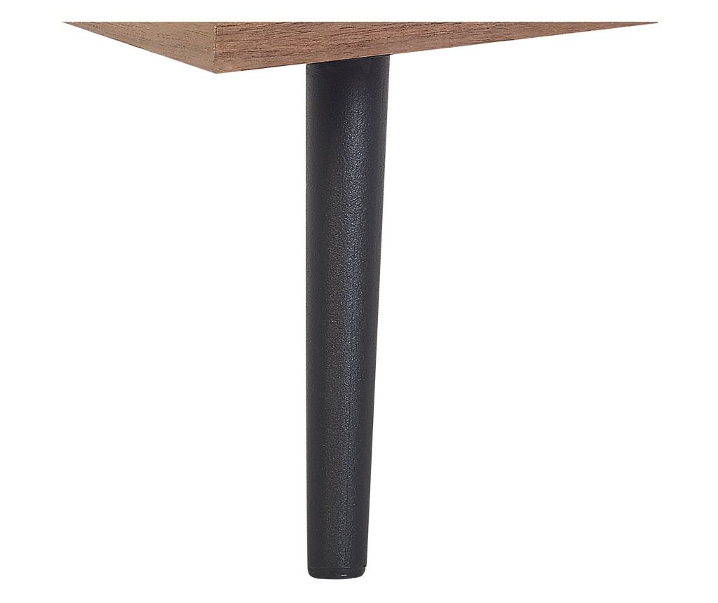 Polcrendszer RICHMOND 139 cm Sötét diófa - 9