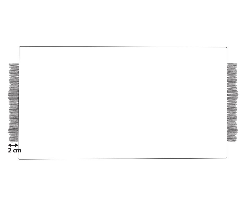 Szőnyeg DIVARLI Bézs 80 x 150 cm Gyapjú - 3