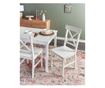 Étkezőszék kétdarabos szettben BARLEE Nyárfa Fehér thumbnail 1