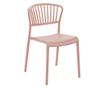 Négydarabos kerti szék szett GELA Pasztellrózsaszín thumbnail 3