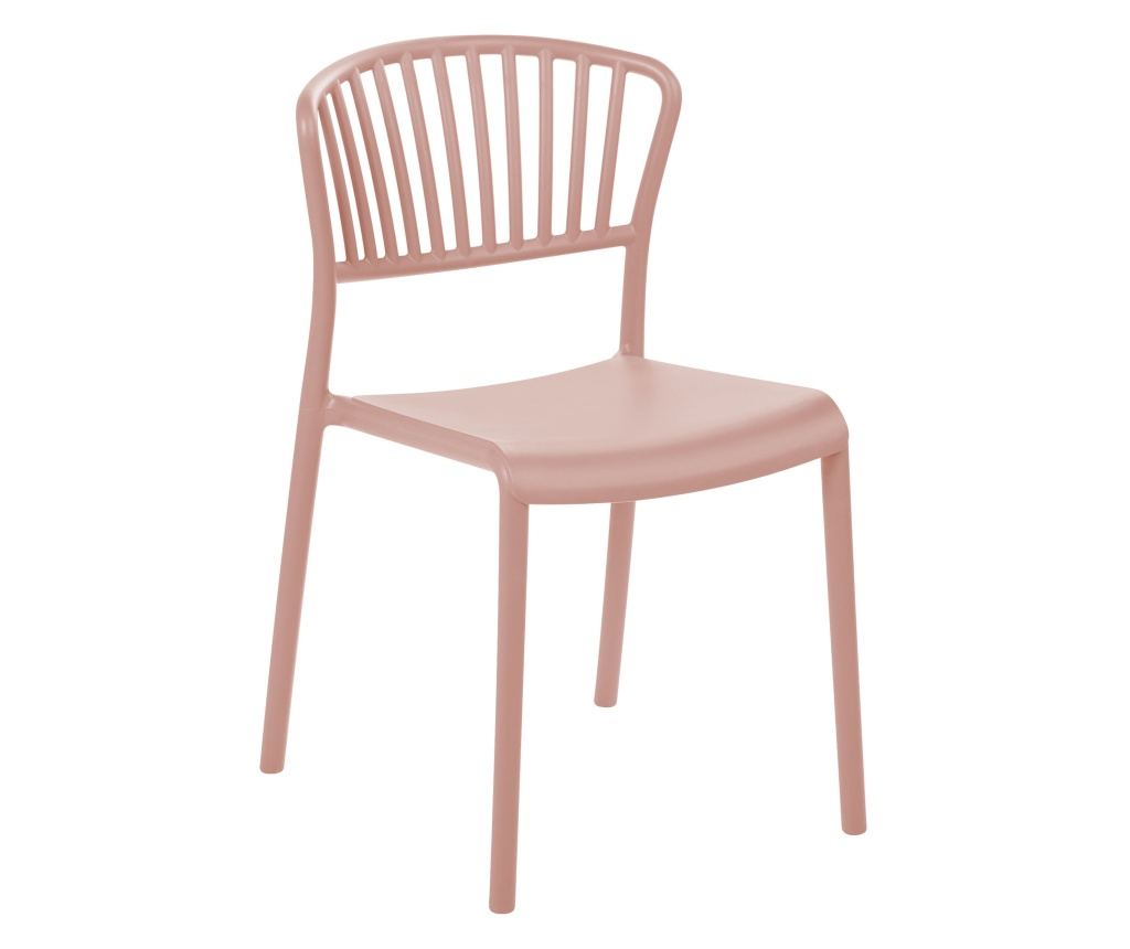 Négydarabos kerti szék szett GELA Pasztellrózsaszín - 3