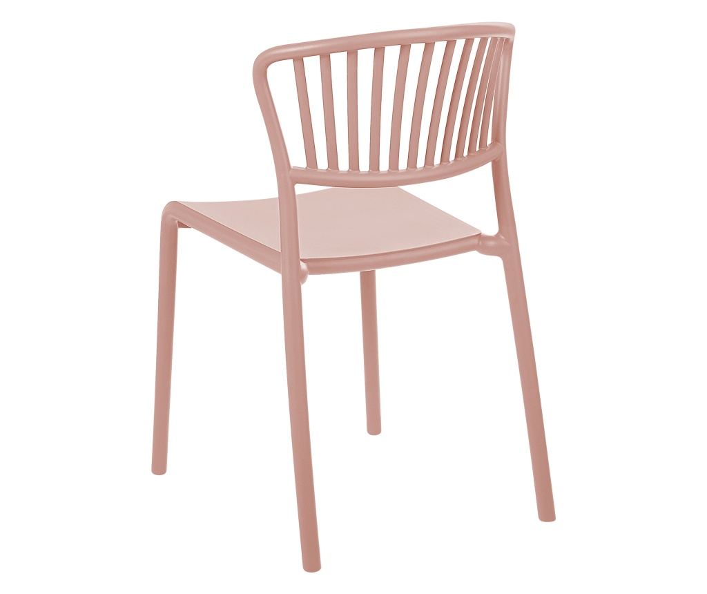 Négydarabos kerti szék szett GELA Pasztellrózsaszín - 9
