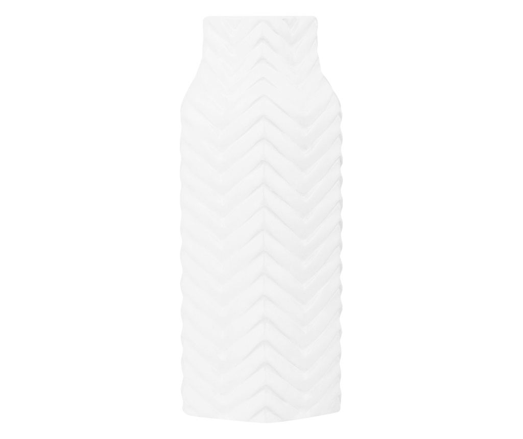 Dekor váza XANTHOS Kőcserép 32 cm Fehér - 4