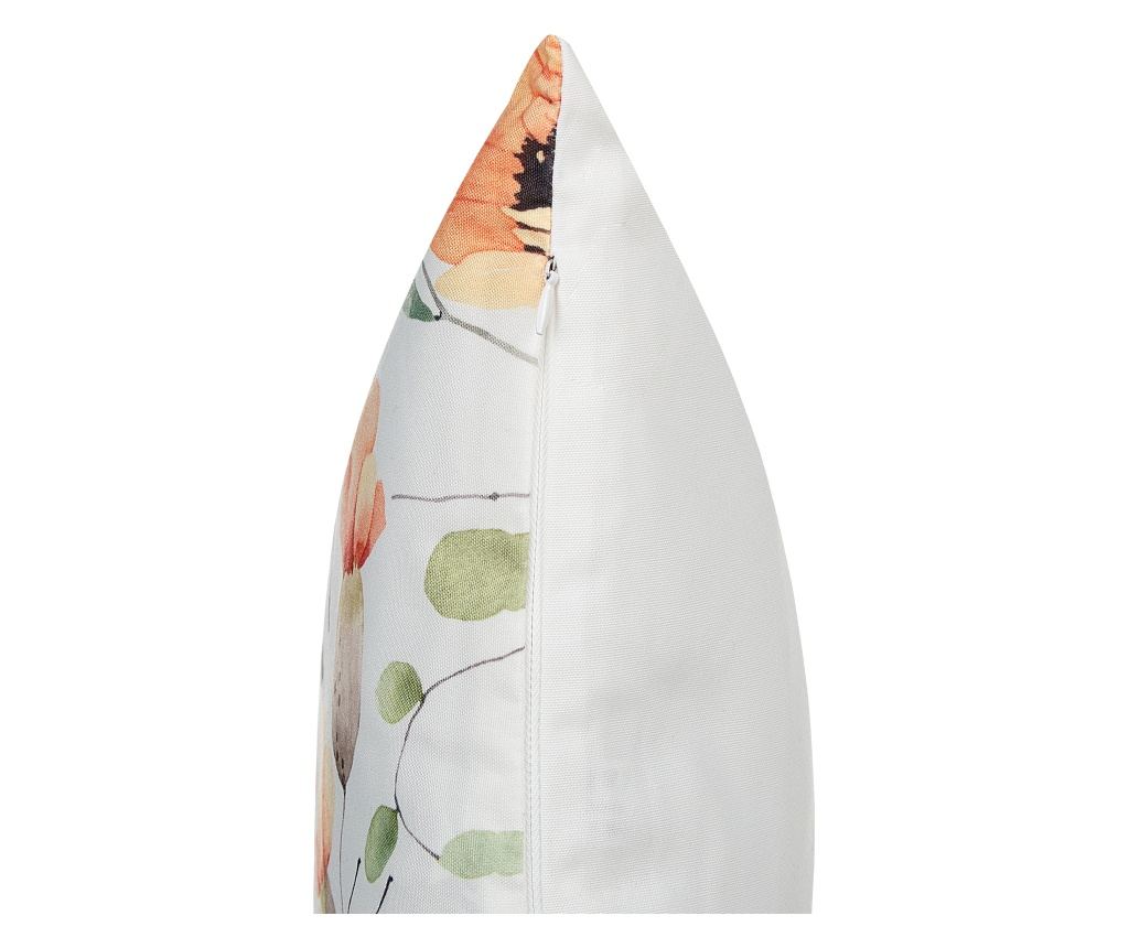 Kültéri díszpárna kétdarabos szettben MONESI Virágmintás 45 x 45 cm Színes - 6