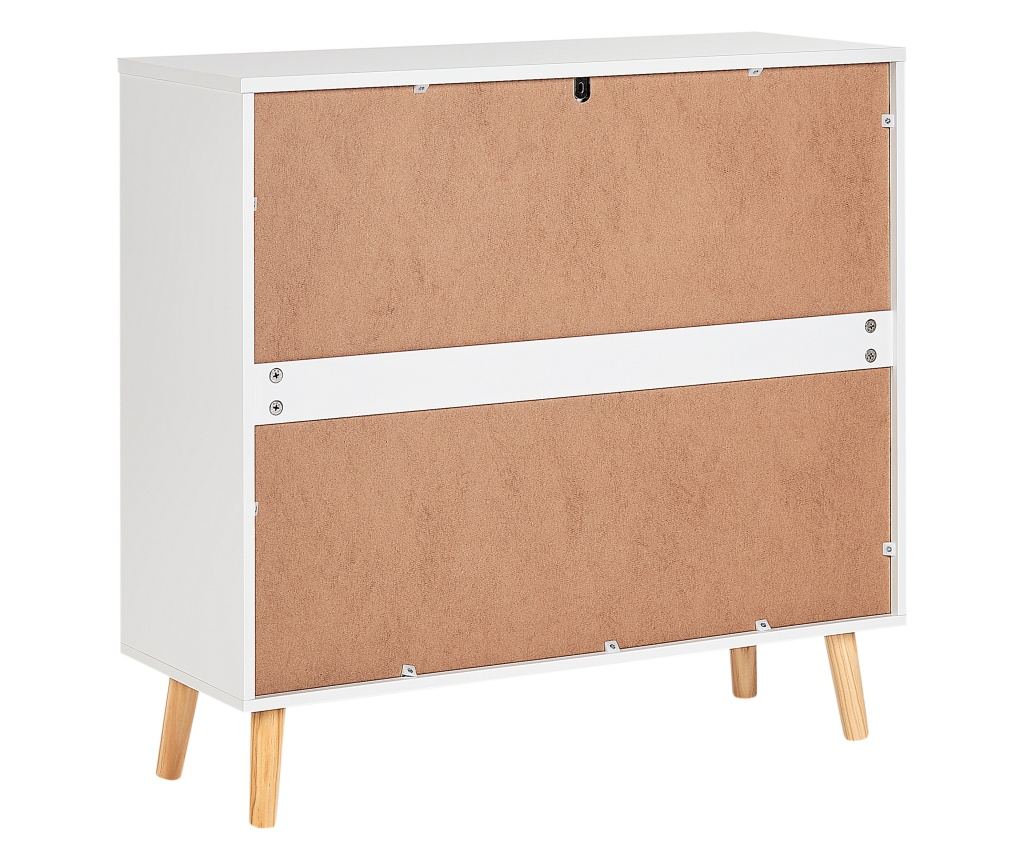 Háromfiókos komód CLOUDY Fehér - 6