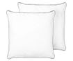 Kétdarabos párnaszett PELISTER Magas Mikroszálas 80 x 80 cm Fehér thumbnail 2