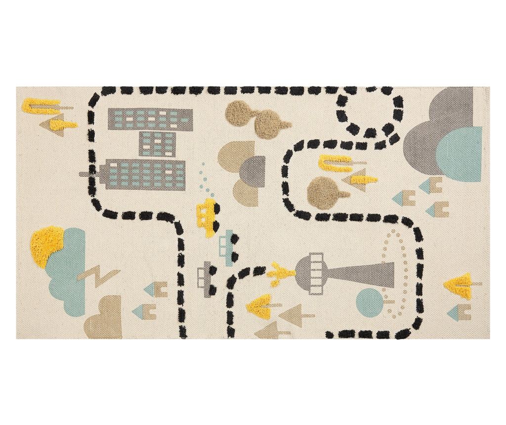 Gyerekszoba szőnyeg SAZAK Színes 80 x 150 cm Pamut - 2