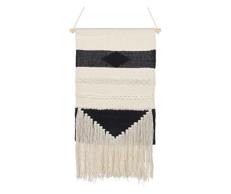 Decorațiune de perete din țesătură DASKA Bumbac 107 cm Bej