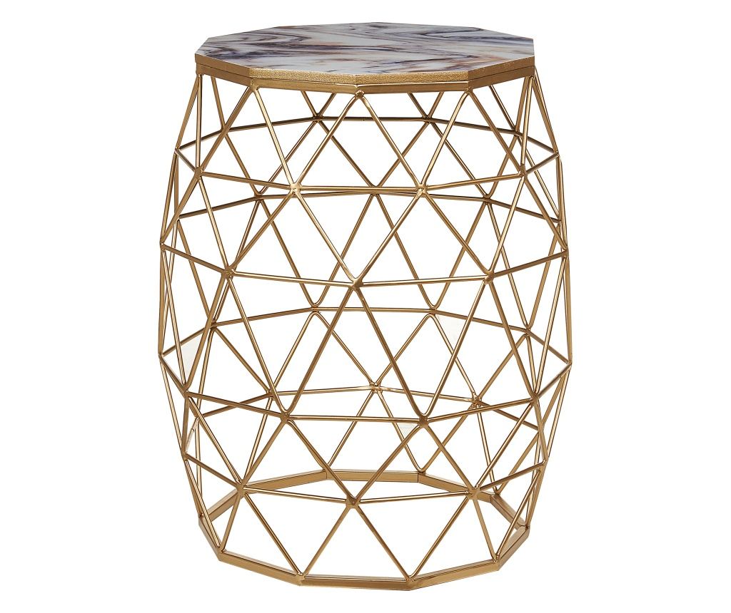 Kisasztal HALSEY Arany - 1