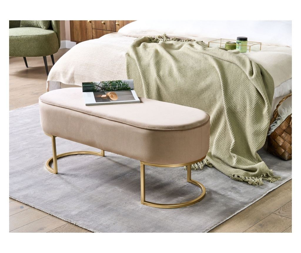 Pad MILRY Bársony Bézs - 1