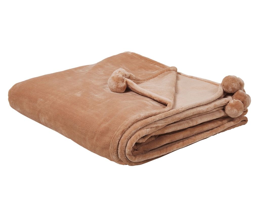 Takaró TERKE 200 x 220 cm Világosbarna - 3