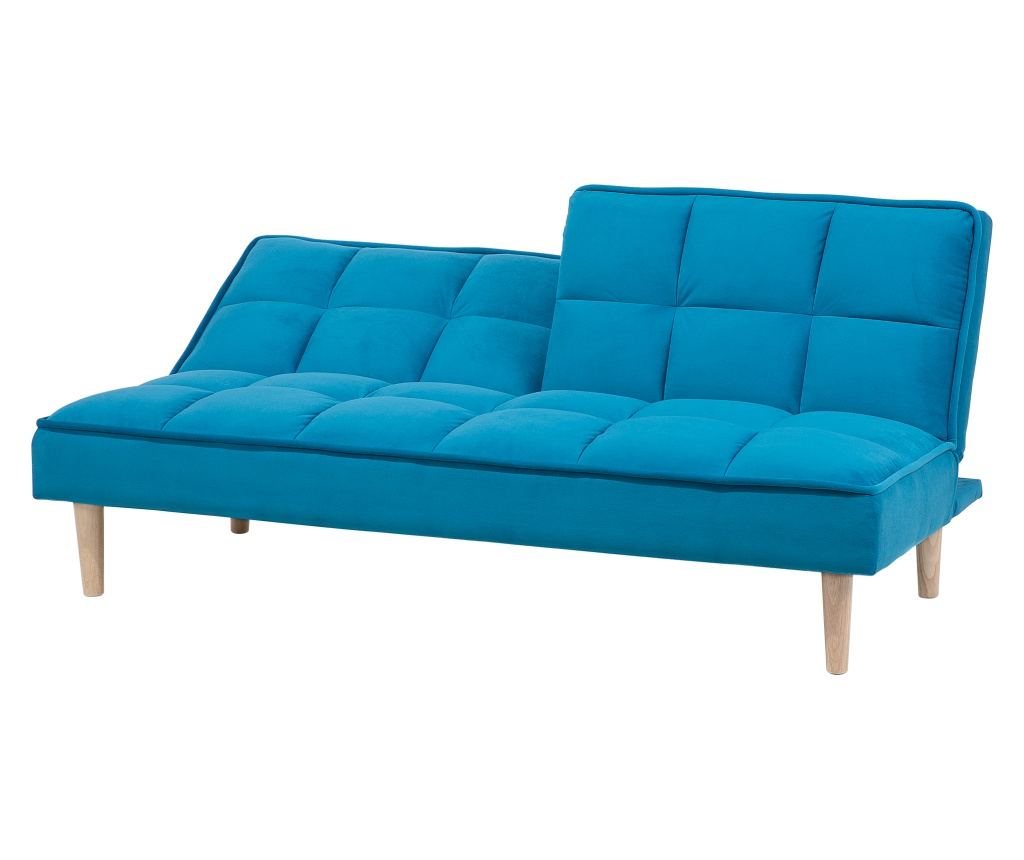 Kanapéágy 3 személyes SILJAN Tengerkék - 7