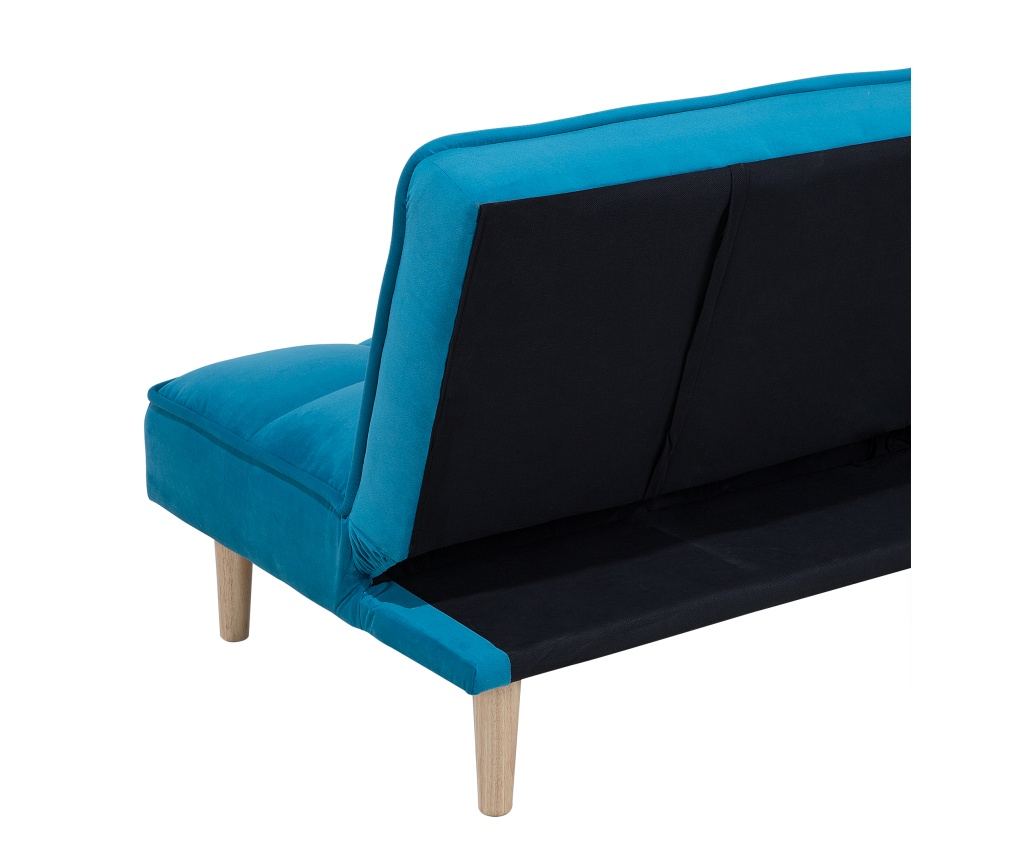 Kanapéágy 3 személyes SILJAN Tengerkék - 17