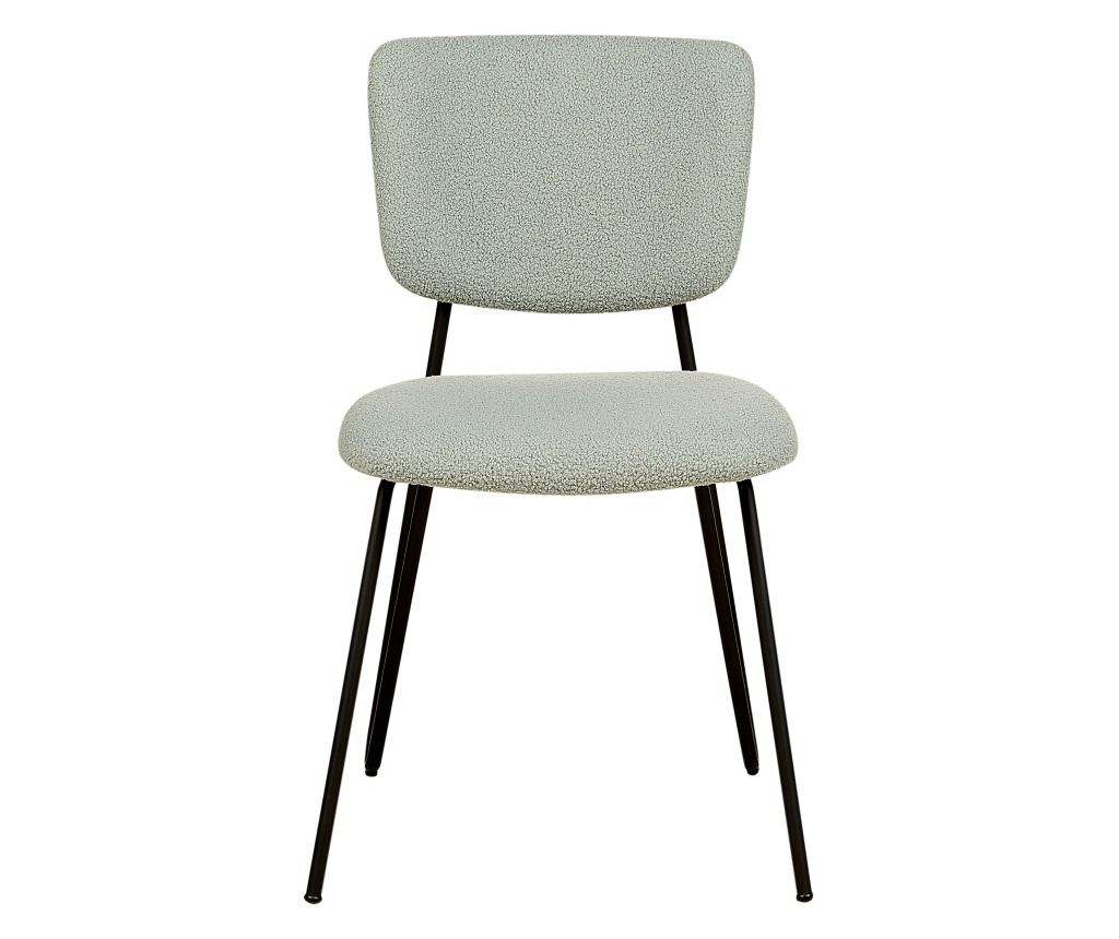 Étkezőszék kétdarabos szettben NELKO Buklé Világoszöld - 6