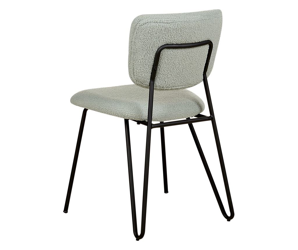 Étkezőszék kétdarabos szettben NELKO Buklé Világoszöld - 7