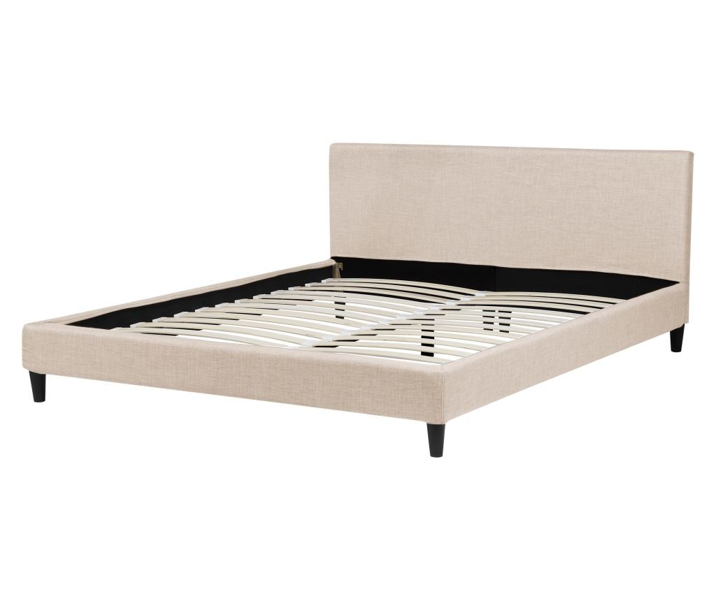 Ágy FITOU 180 x 200 cm Bézs - 4