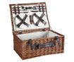 PRUNEAU Wicker Brown Picnic Basket