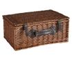PRUNEAU Wicker Brown Picnic Basket