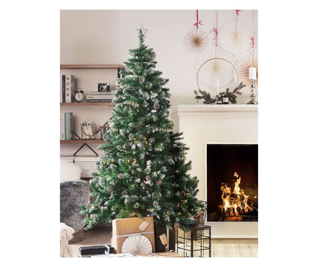 Karácsonyfa LED PALOMAR 180 cm Sötétzöld - 1