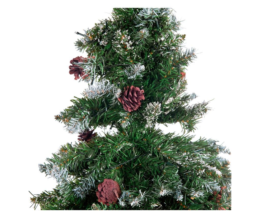 Karácsonyfa LED PALOMAR 180 cm Sötétzöld - 7