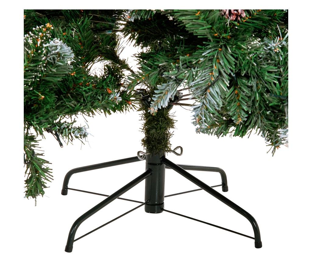 Karácsonyfa LED PALOMAR 180 cm Sötétzöld - 9