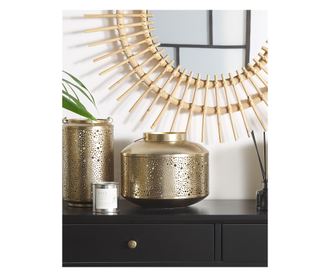 Felinar CORFU Metal 22 cm Auriu