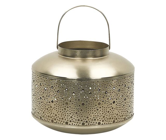 Felinar CORFU Metal 22 cm Auriu