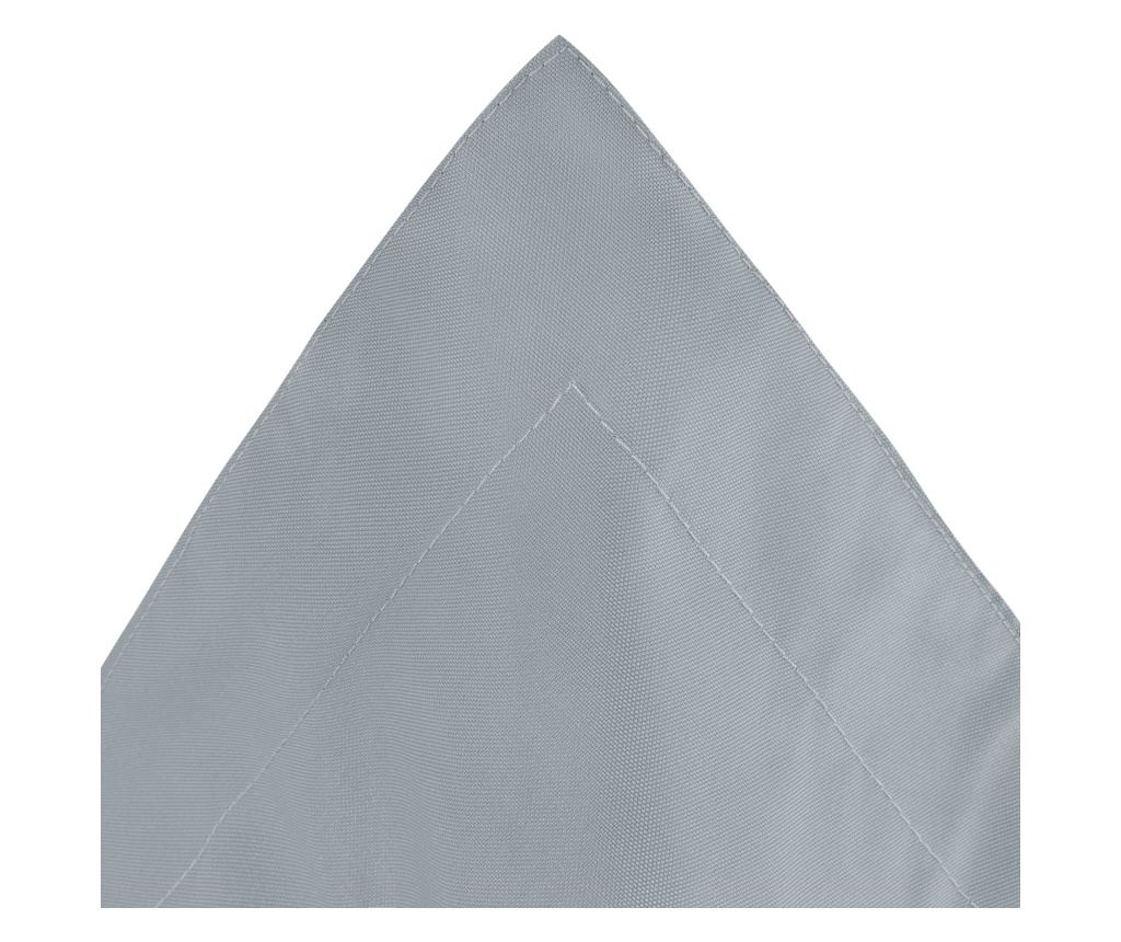 Babzsák 300 L FUZZY 140 cm 180 cm Világosszürke - 5