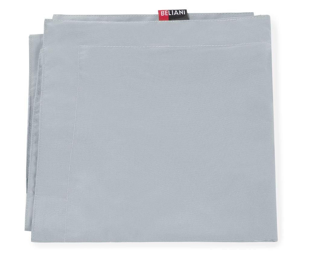 Babzsák 300 L FUZZY 140 cm 180 cm Világosszürke - 6