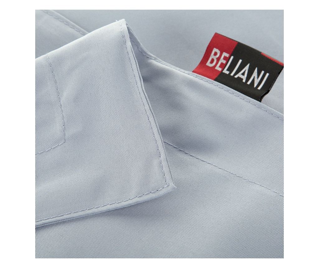 Babzsák 300 L FUZZY 140 cm 180 cm Világosszürke - 7