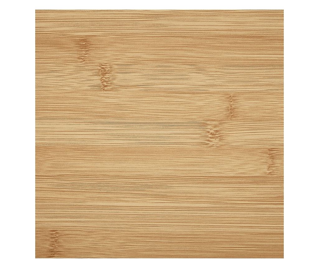 Mosdószekrény MISSOULA Bambusz 60 cm Világosbarna - 9