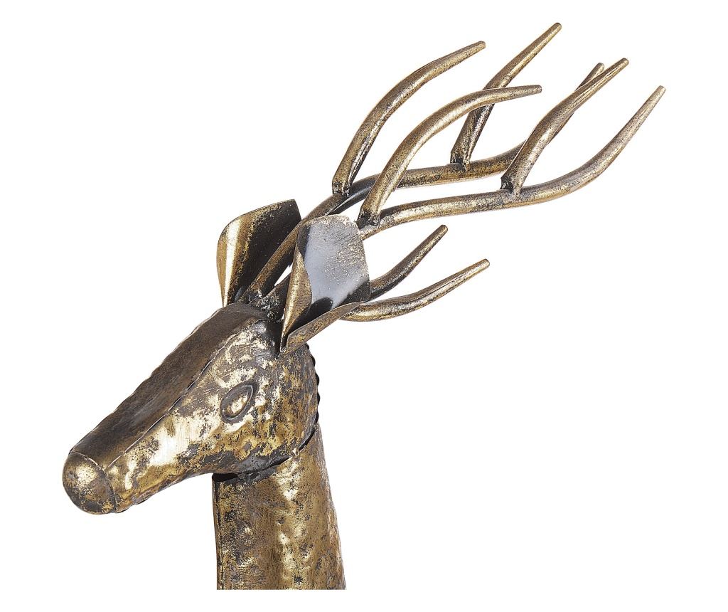 Karácsonyi padló dekoráció PELLO Rénszarvas 126 cm Arany - 6