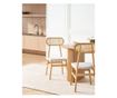Étkezőszék kétdarabos szettben FALLON Keményfa Világosbarna thumbnail 1