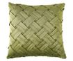 2 db díszpárna NARCISSUS Bársony 43 x 43 cm Zöld Geometrikus mintás thumbnail 4