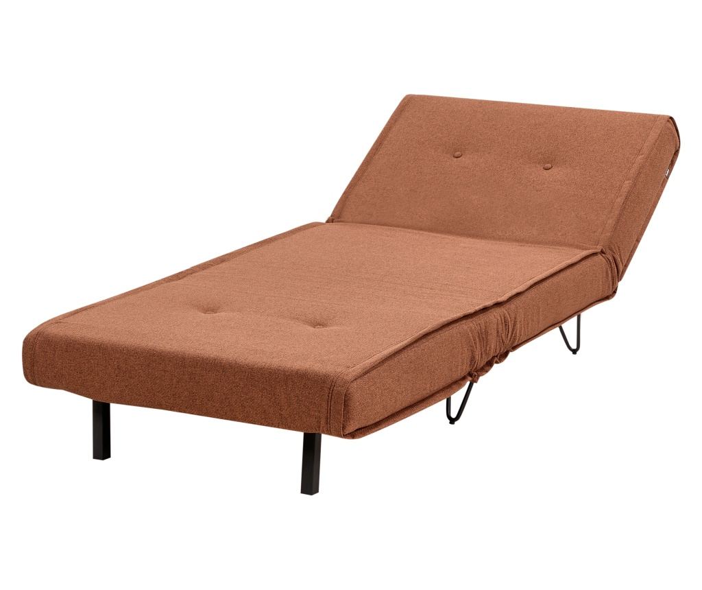 Egyszemélyes kanapéágy VESTFOLD Narancssárga - 5