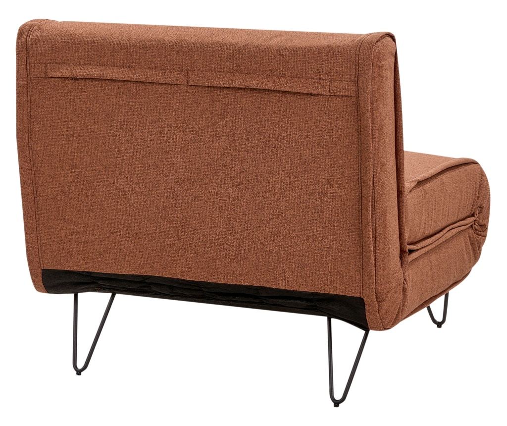 Egyszemélyes kanapéágy VESTFOLD Narancssárga - 7