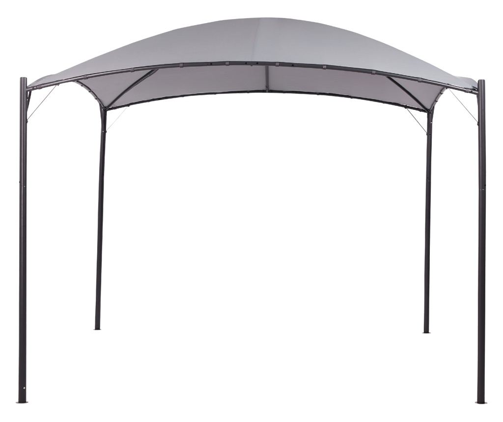 Pavilon VOMERO Fém 305 cm 305 cm Szürke - 2